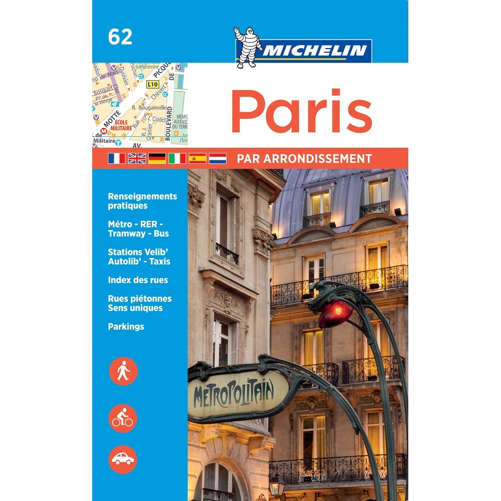 Paris Pocketatlas Michelin 